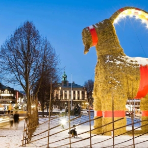 Christmas Quirks: The Gävle Goat and Trafalgar Square Tree